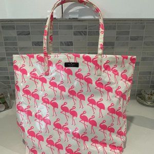 Rare Kate Spade Flamingo Tote Bag